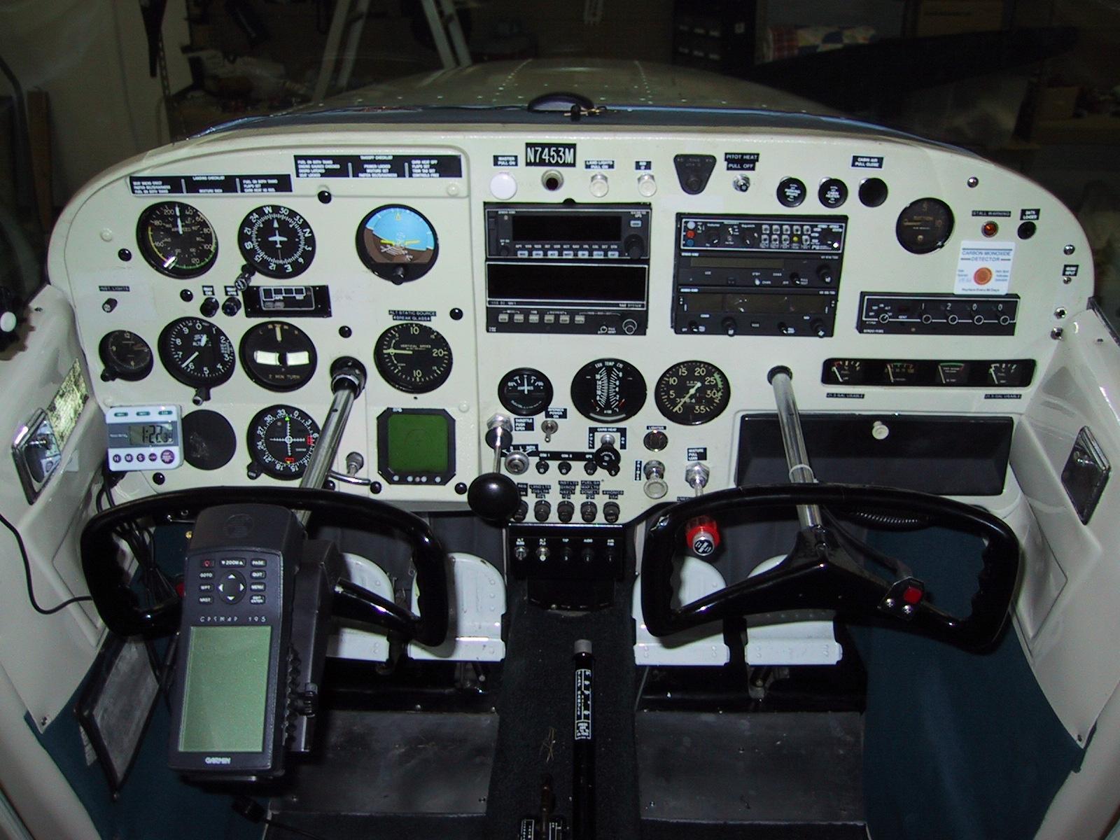 Airplane Instruments View